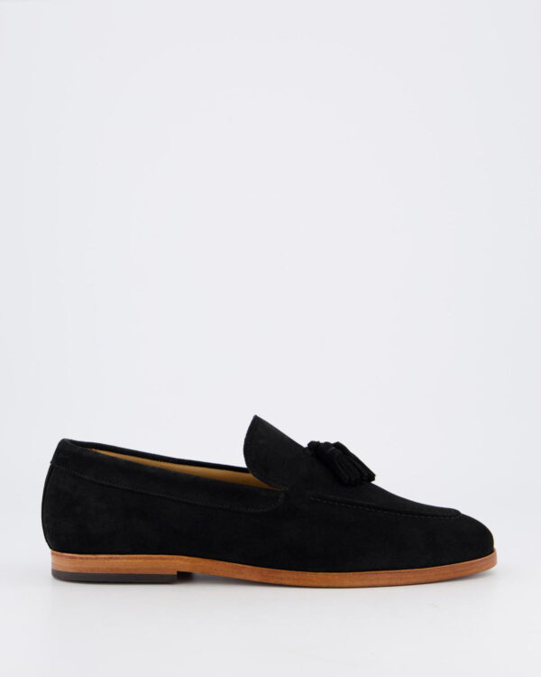 Heren Harrison Loafer Pom Pom Black