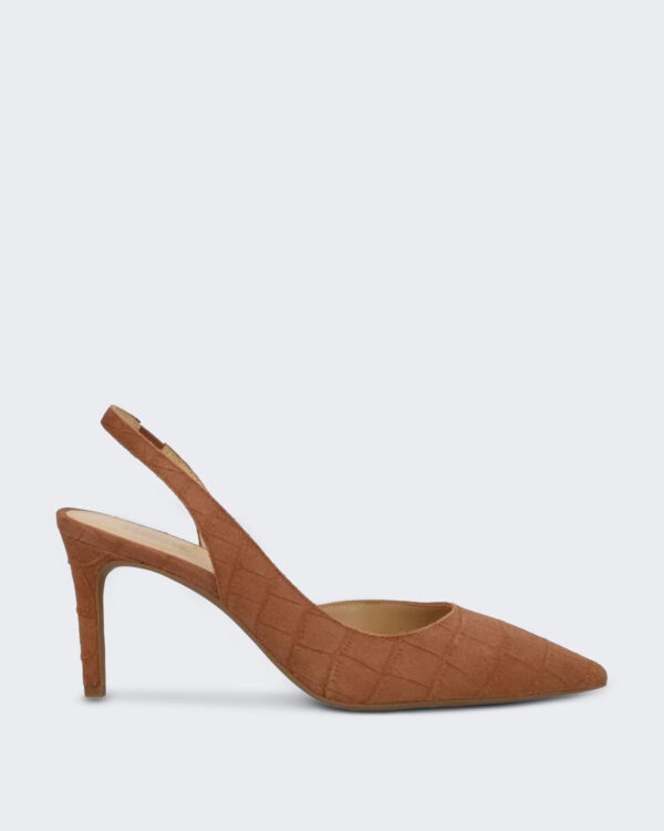 Dames Schoen in Bruin luggage leer