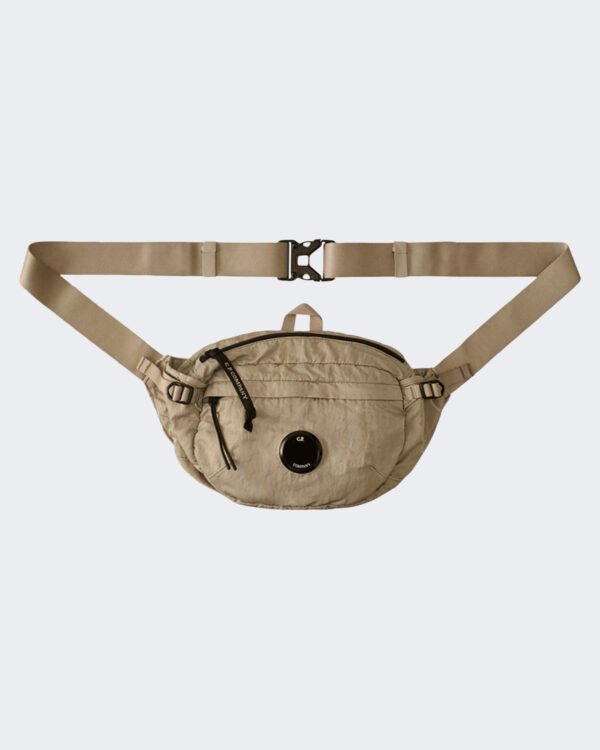 C.P.Company Heren Waist Lens Bag Grijs/Beige