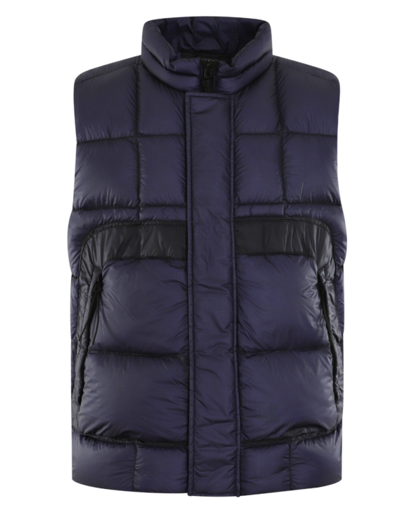 Heren Outerwear Vest Blue