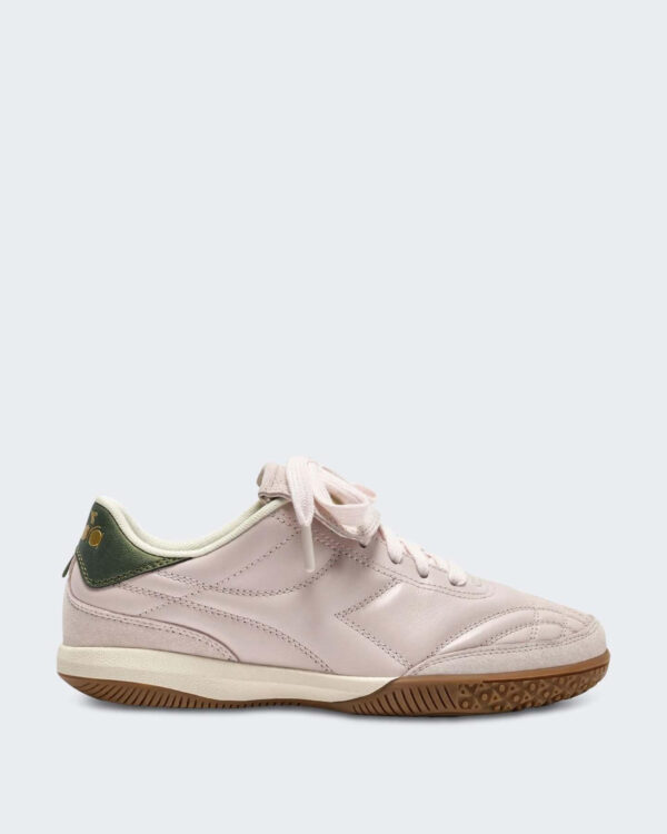 Diadora Dames Gold Indoor Sneaker Roze