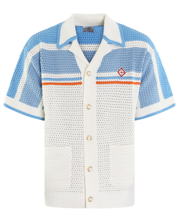 Heren Crochet Shirt