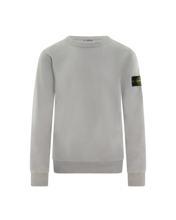 Kids Logo Patch Sweater Gray