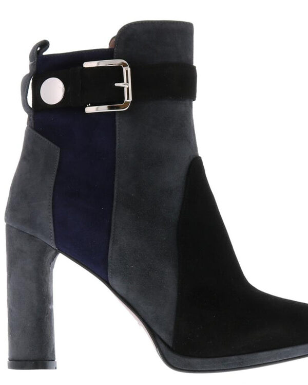 Albano Dames Bi-Color Strap 9CM enkellaarsjes