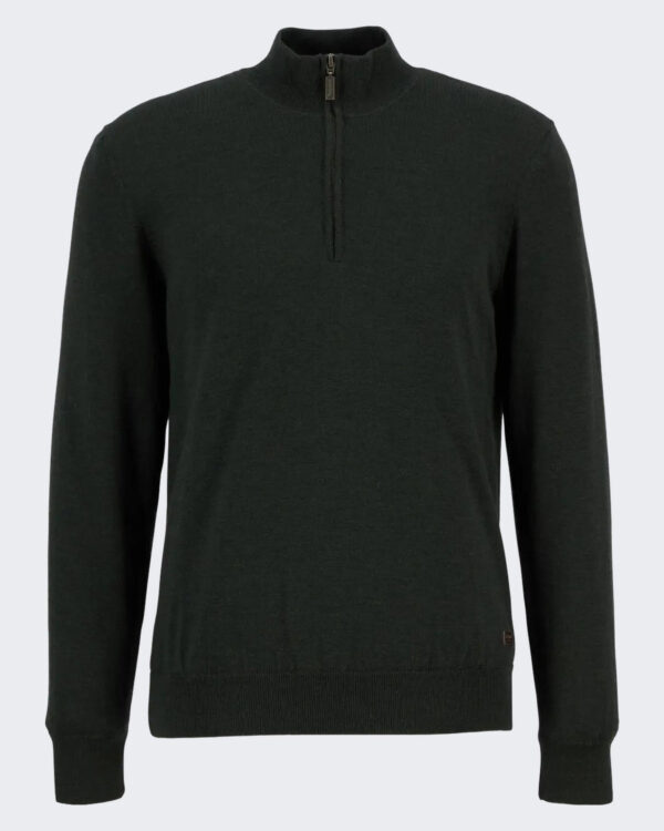 Heren Gamlin Half Zip Olive Green