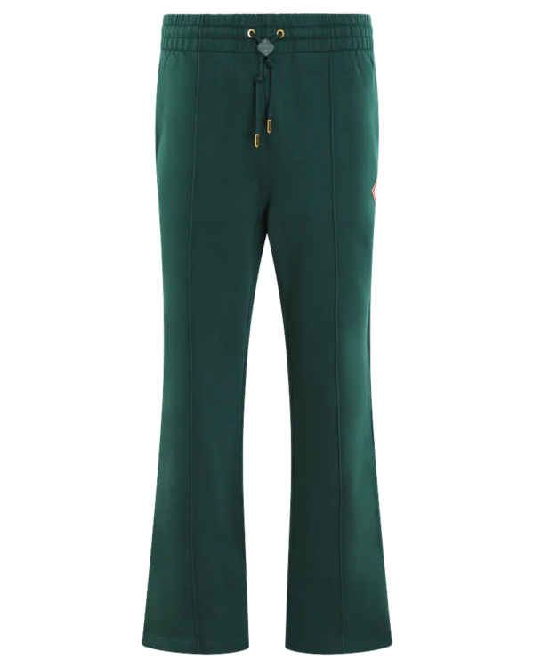Heren Patch Open Hem Jogger Green