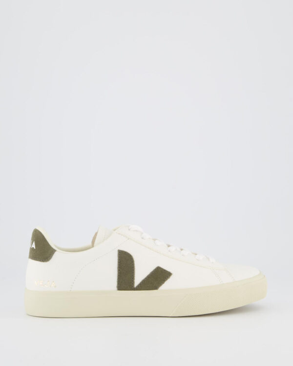 Dames, Heren Campo Sneaker Leather White/Khaki