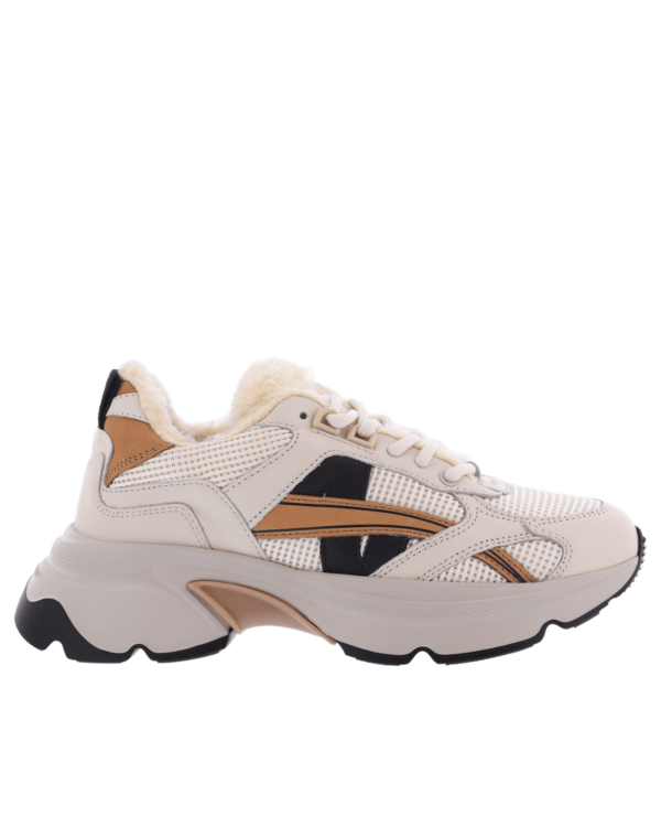 Dames Ross Nomad Fur Sneaker Beige