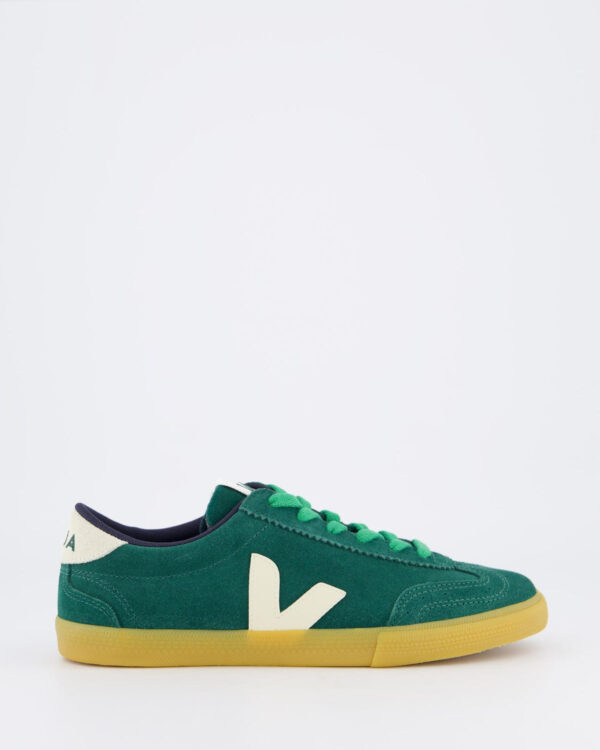 Dames Volley Suede Sneaker Green