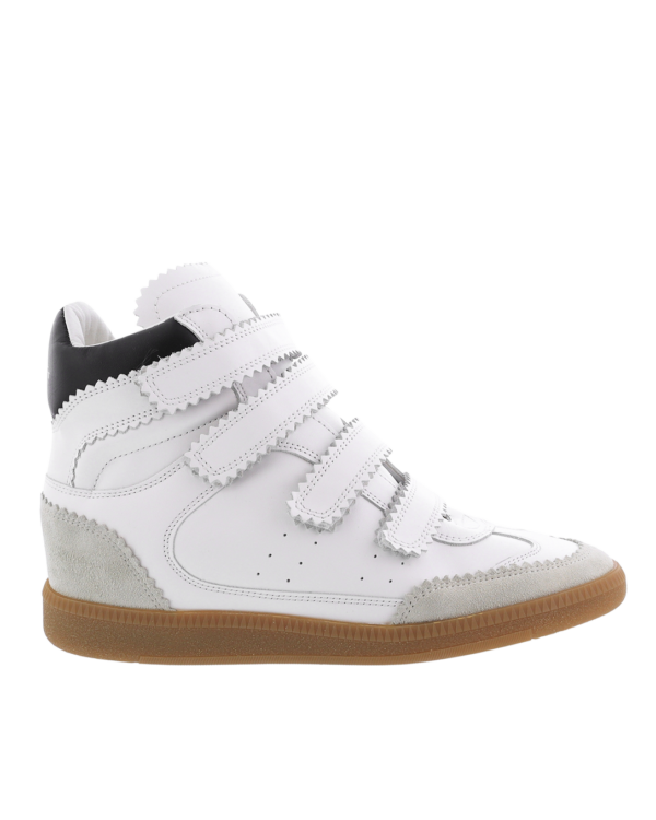 Dames Bilsy sneaker leather white