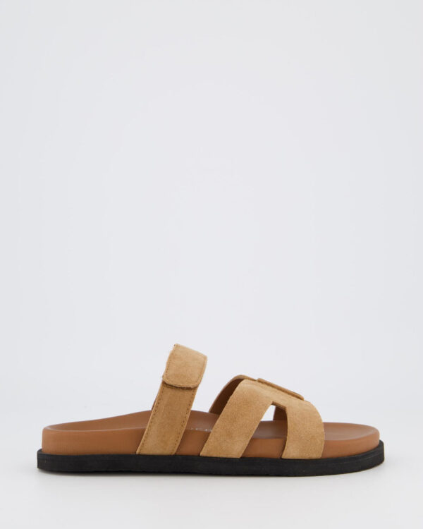 Dames Ibiza Slipper Brown Suede