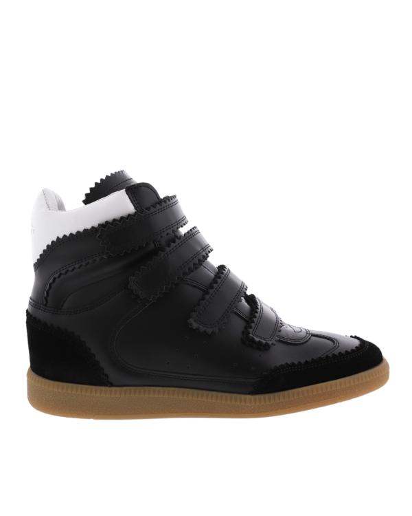 Dames Bilsy sneaker leather black