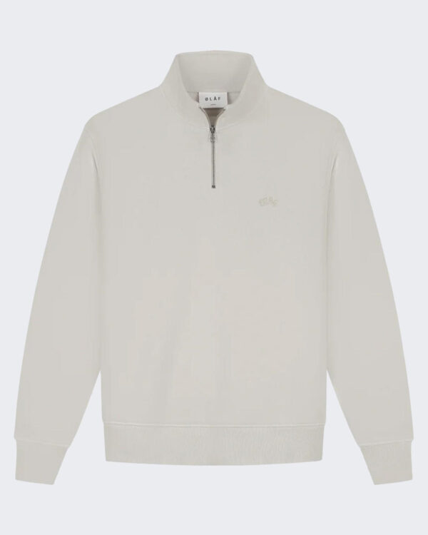 Heren Signature Half Zip Grey