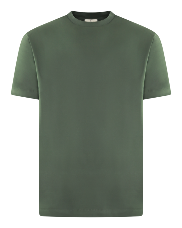 Heren Interlock Supima T-Shirt Green