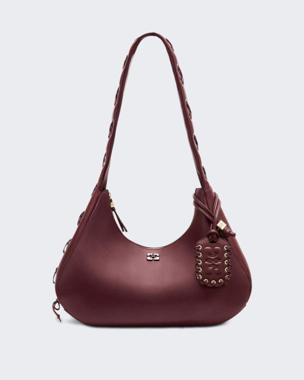 Ganni Dames Medium Laces Hobo Bag