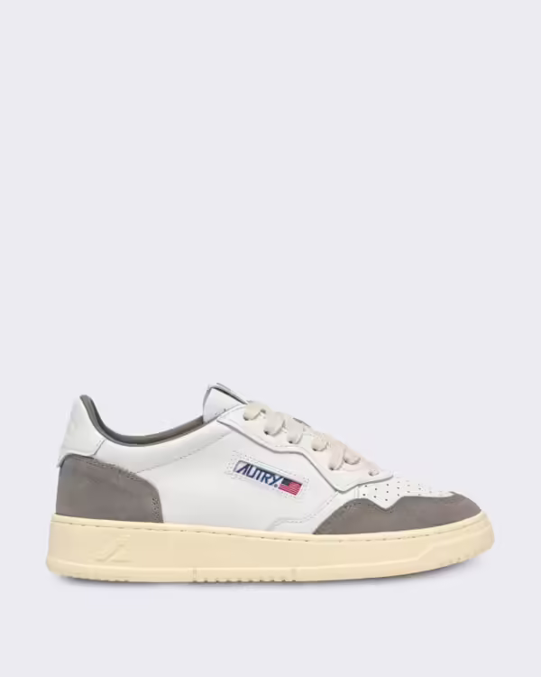 Heren Medalist Low sneaker wit cement