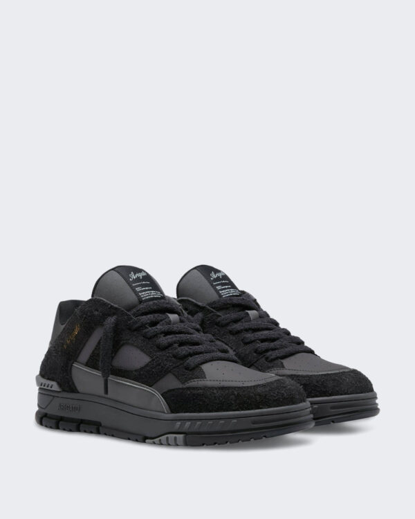 Heren Area Lo Fluffy sneaker zwart