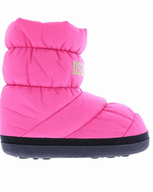 Kids Snow Boots Low Logo Print