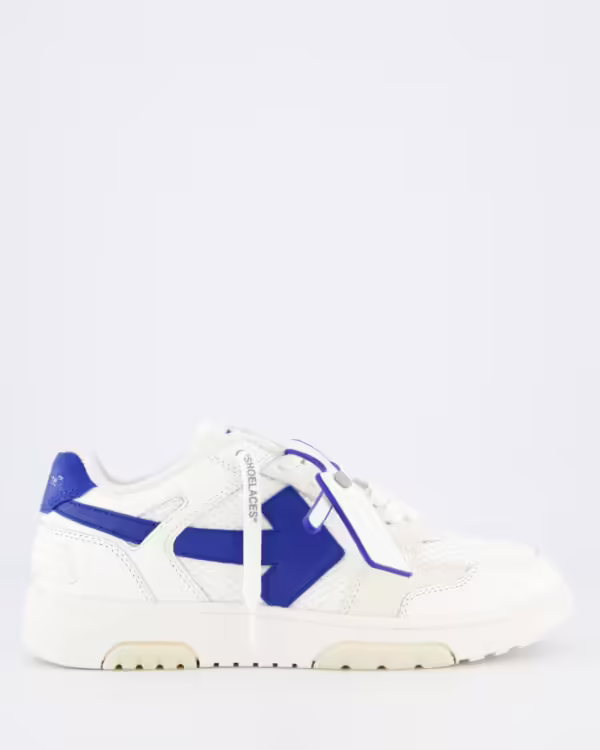 Heren Slim Out Of Office White/Blue