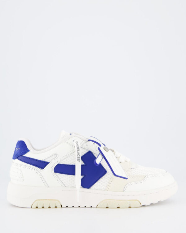 Heren Slim Out Of Office White/Blue