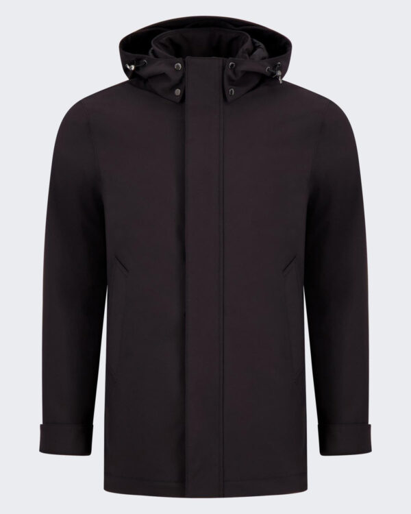 Heren Soft Shell Barrow Coat Black