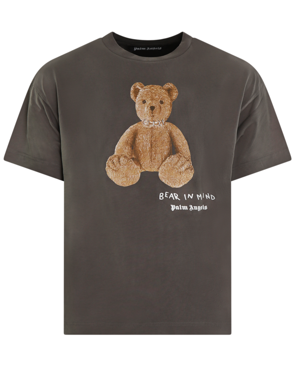 Heren Bear in Mind T-Shirt Gray