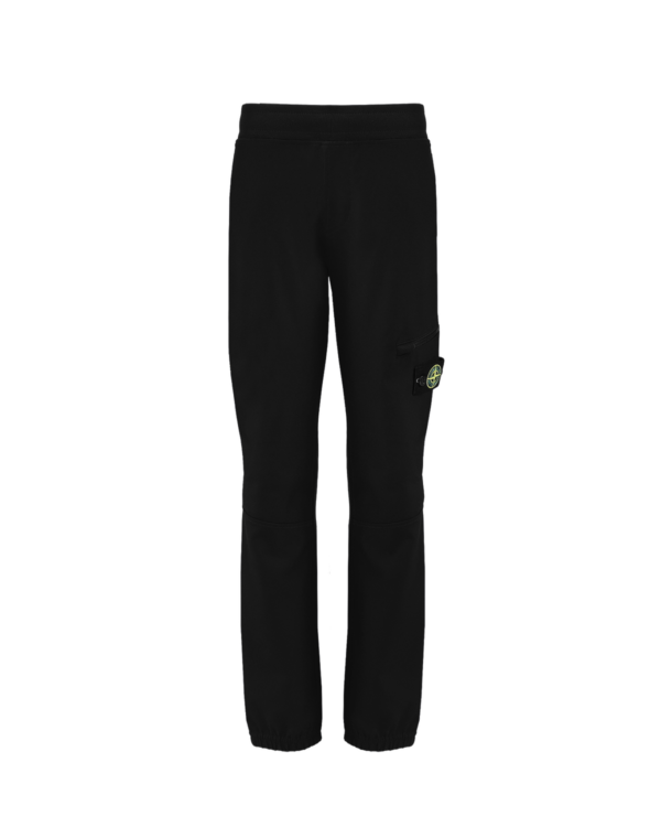 Kids Logo-Patch Track Pants Black