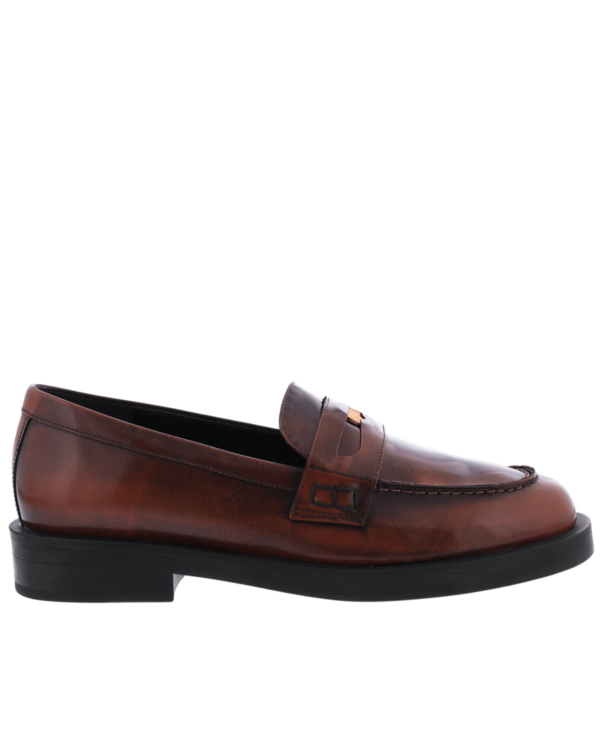 Dames Bras Penny Loafer Brown