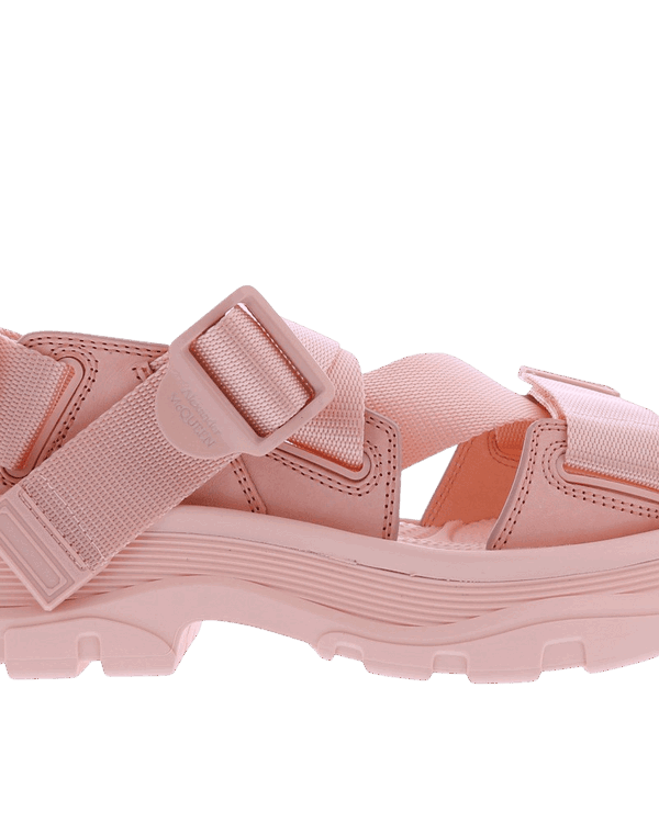 Dames Sandal Fabri.s.rubb. Web./veg.