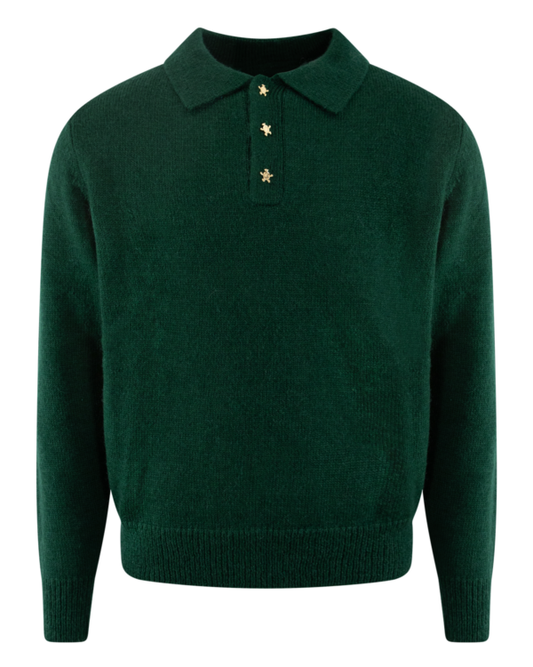 Heren Lemon Polo Knit