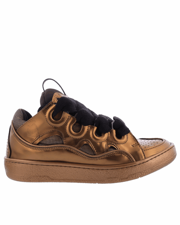 Dames CURB Sneaker Bronze Metallic