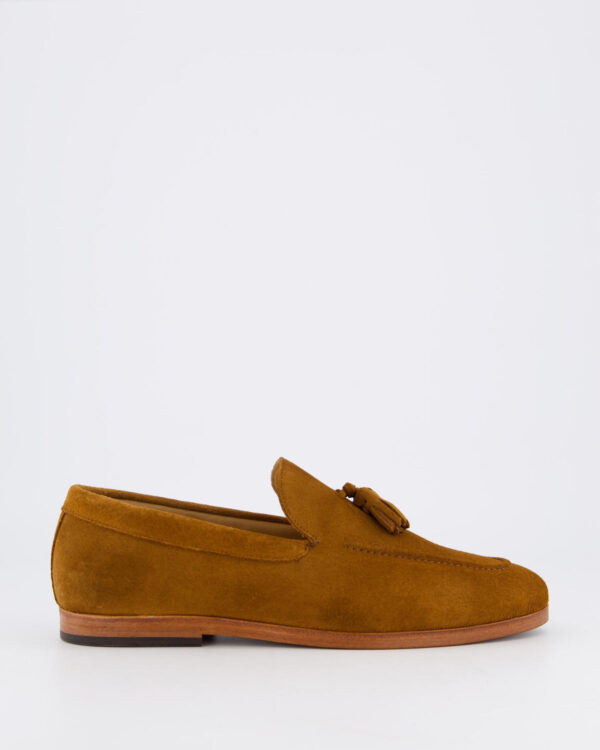 Heren Harrison Loafer Pom Pom Cognac