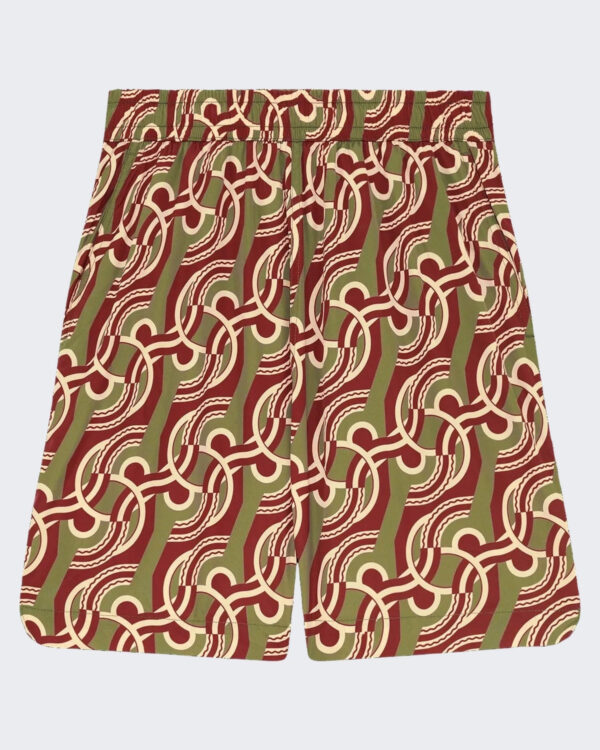 Heren Chain Link Monogram Swimsuit Zwart