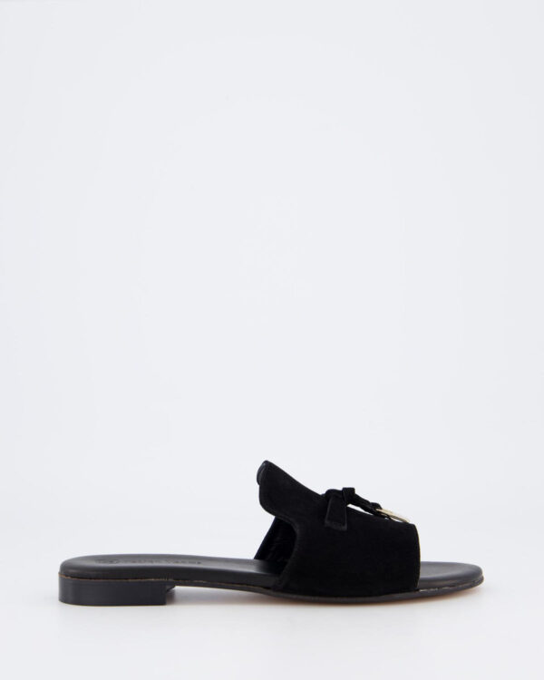 Dames Molly Slipper Black