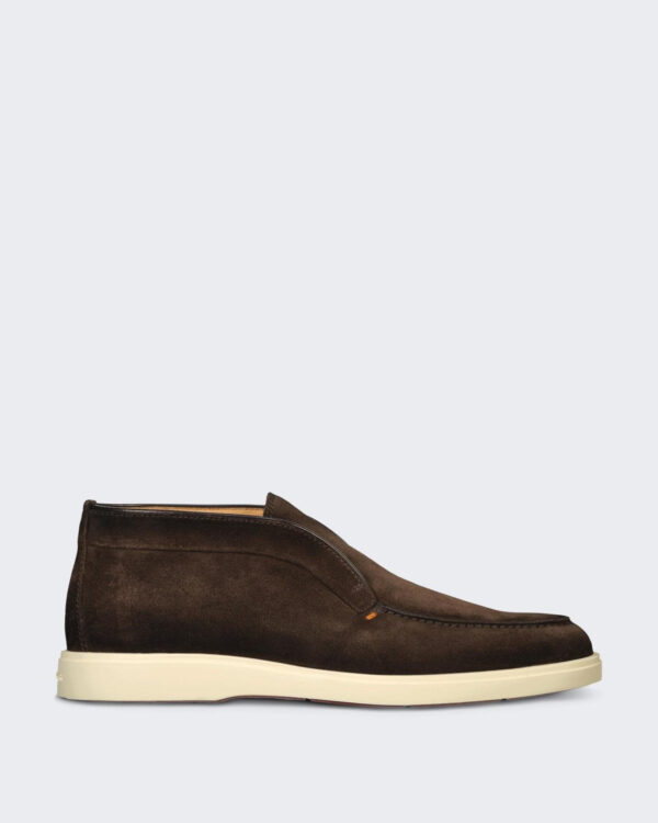 Santoni Heren Digits Loafer Grijs