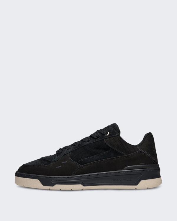 Heren Cruiser suède sneaker in zwart