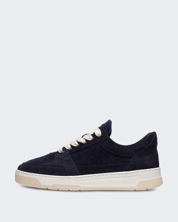 Heren Low Vise suède sneaker in Blauw