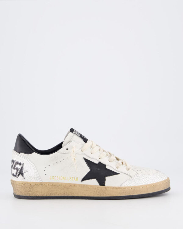 Heren Ball Star Sneaker White/Black