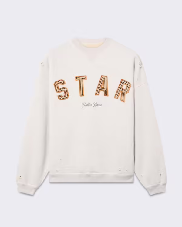 Golden Goose Dames Sweater STAR grijs