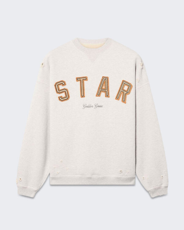 Golden Goose Dames Sweater STAR grijs