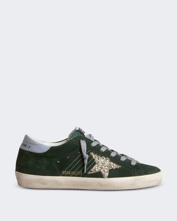 Golden Goose Dames Sneaker Super-Star groen