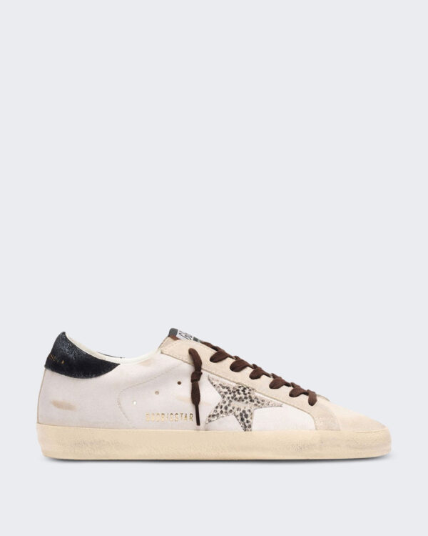 Dames Sneaker creme leer