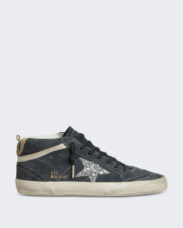 Dames Sneakers blauw leer
