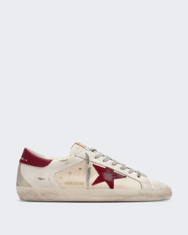 Golden Goose Heren Sneaker Super-Star wit (tweede)