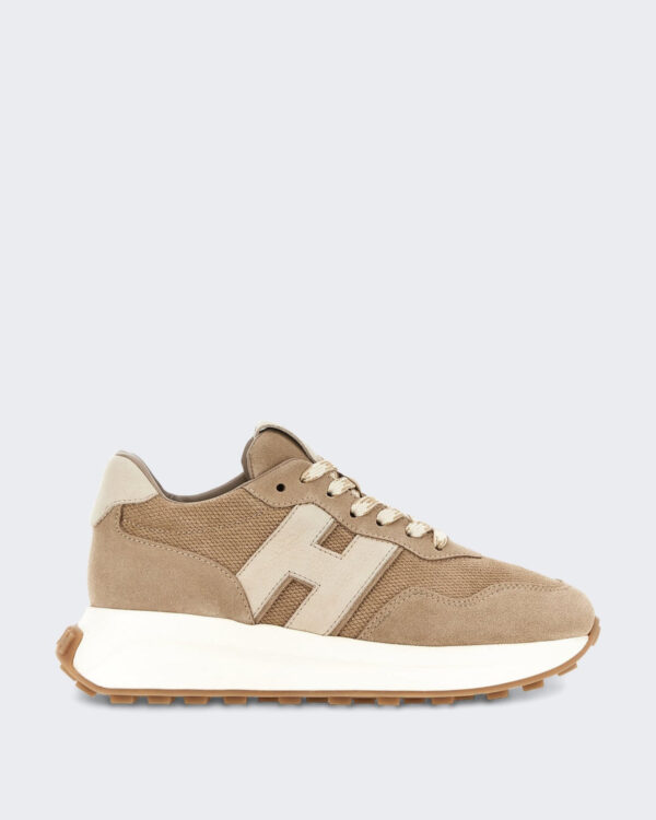 Dames Sneaker - H641 Allacciato H Patch-Brown Bruin (2)