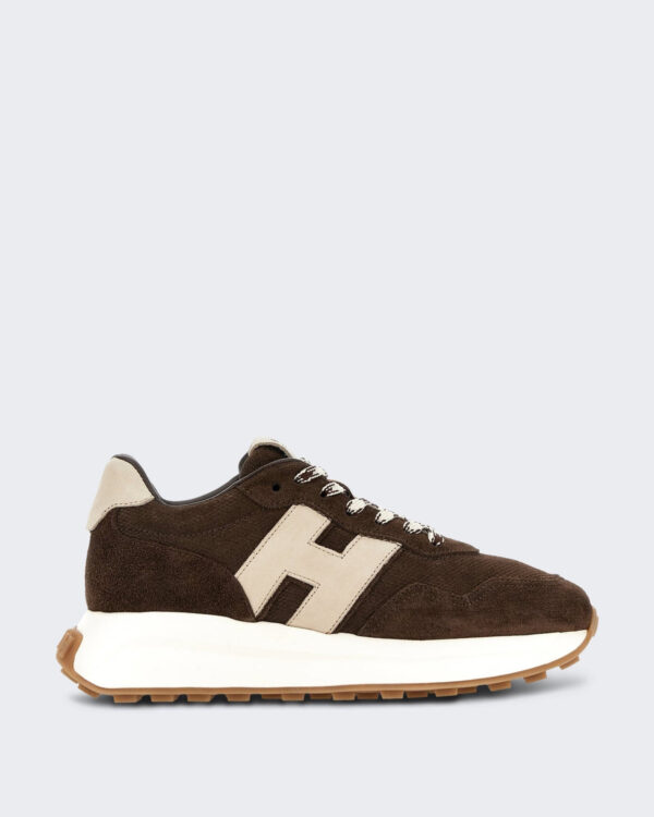 Dames Sneaker - H641 Allacciato H Patch-Brown Bruin (3)