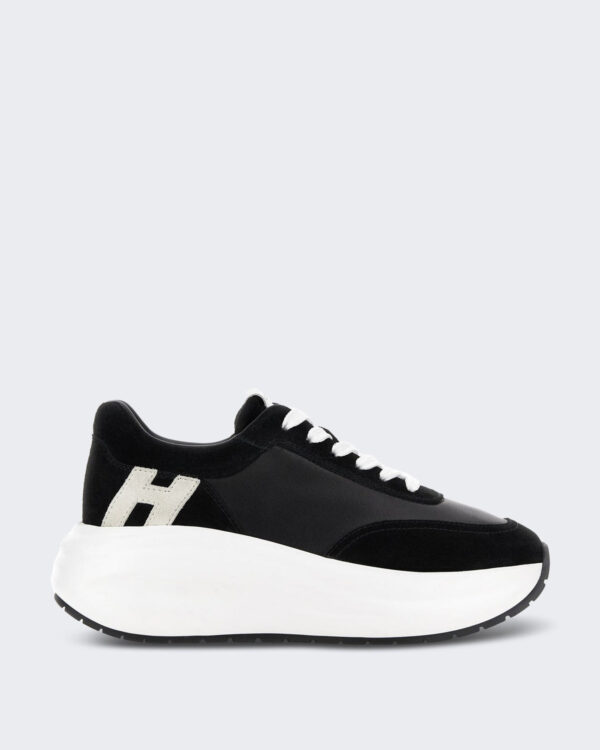 Dames Sneaker - H696 Allacciato H-Altraversione 9999 Zwart