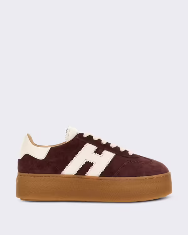 Dames Sneaker - H698 Allacciato H-Rood 0uuj
