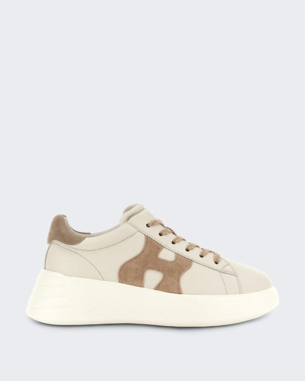 Dames Sneaker - Hogan Rebel H562 Allacciato H-White Wit