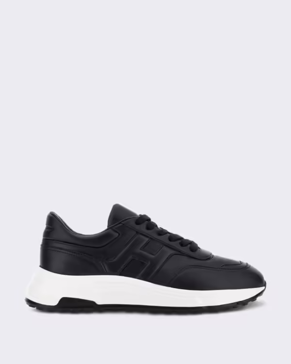 Heren Sneaker - Hogan Hyperlight Allacciato H-Blu U801 Zwart